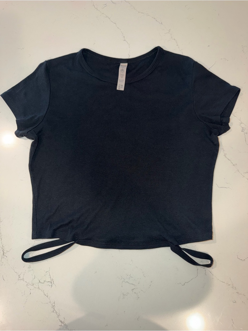 ALO Yoga Black Manifest Top